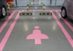 В Китае открыли специальную парковку для дам.